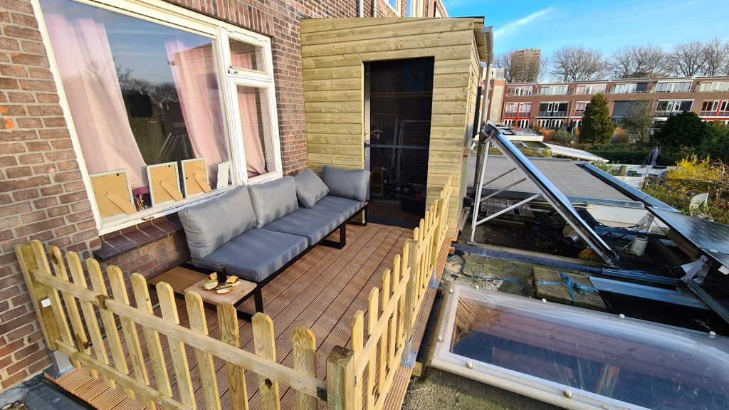 Van wasrek tot bouwproject: hoe een klein idee uitgroeide tot een heel terras-avontuur