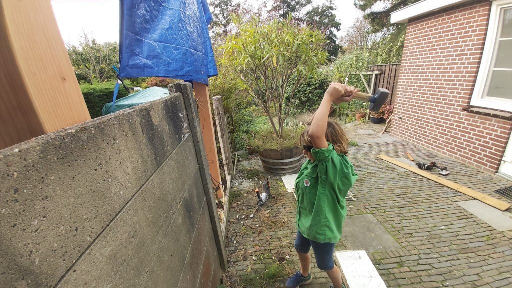 Benjamin Plugge wegbreken schutting